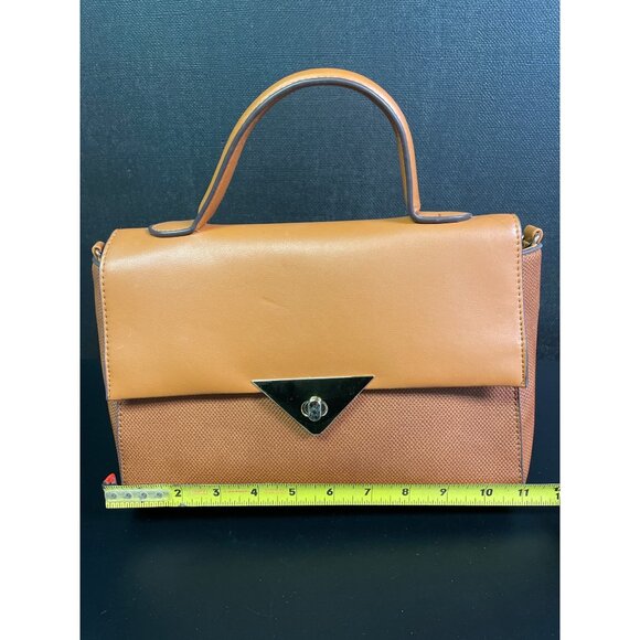 Adrienne Vittadini Women Tan Handbag Small SKU 1825 - Picture 3 of 6